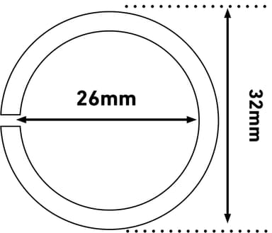 D-LINE kabelkanal (hvit)