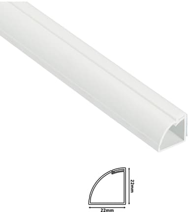 D-LINE kabelkanal - 2m (hvit)