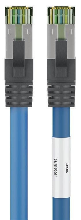 Goobay RJ45 (CAT 6A, 500 MHz) patchkabel med CAT 8.1 S / FTP råkabel, 14353