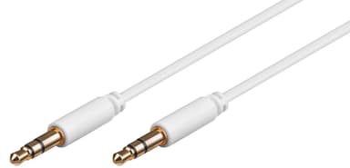 Goobay 3,5 mm jack-kontaktkabel, gullbelagt