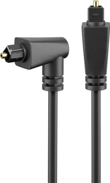 Goobay Vinklet Toslink -kabel og roterbar13160
