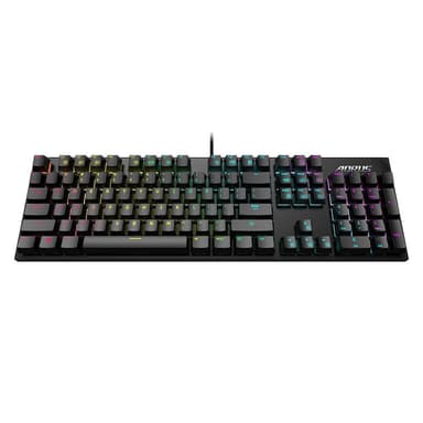 Gigabyte AORUS K1, mekanisk, RGB LED -lys, engelsk, svart, kablet
