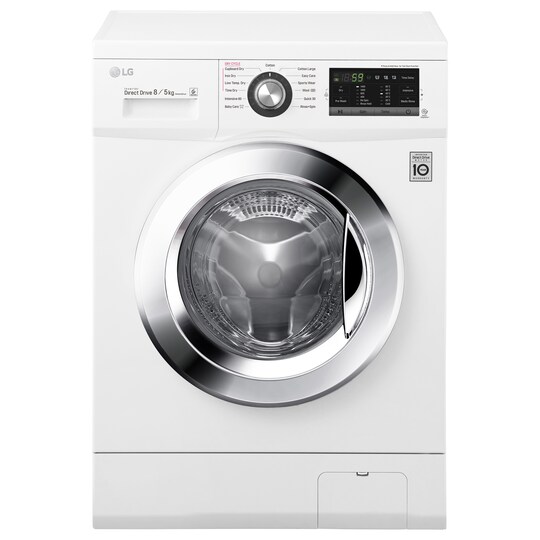 LG vaskemaskin/tørketrommel FH4G6TDM2R