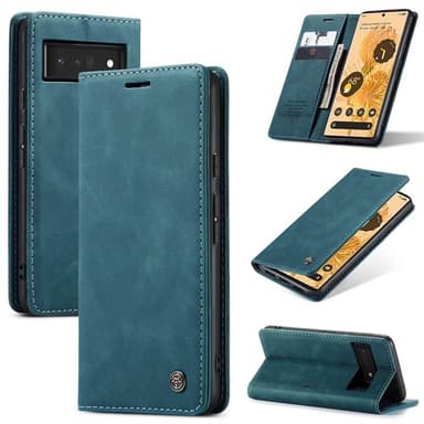 CaseMe Smart FlipCase Google Pixel 6 Pro  - Blå
