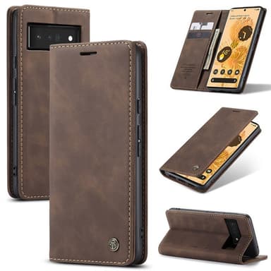 CaseMe Smart FlipCase Google Pixel 6 Pro  - Kaffe