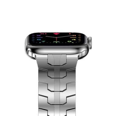 Iron Man Armbånd i Rustfritt Stål Apple Watch 5 (40mm) - Sølv