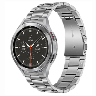 Armbånd RSF Stål No-Gap Samsung Galaxy Watch 4 (44mm) - Sølv