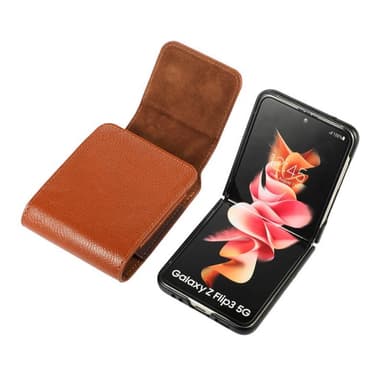 Beltepose Samsung Galaxy Z Flip 3 5G - Brun