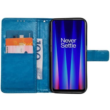 Mobil lommebok 3-kort OnePlus Nord CE 2 5G - Lyseblå
