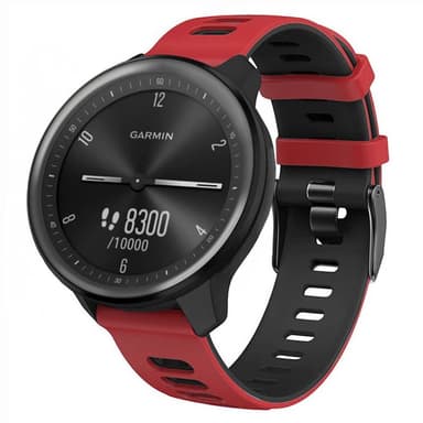 Twin Sport armbånd Garmin Vivomove Sport - Rød/svart