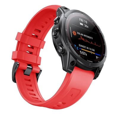 Sport armbånd Garmin Fenix 7S - Rød