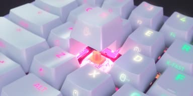 Xtrfy K5 RGB Compact gamingtastatur (hvit)