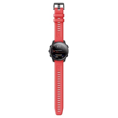 Sport armbånd Garmin Fenix 7S - Rød