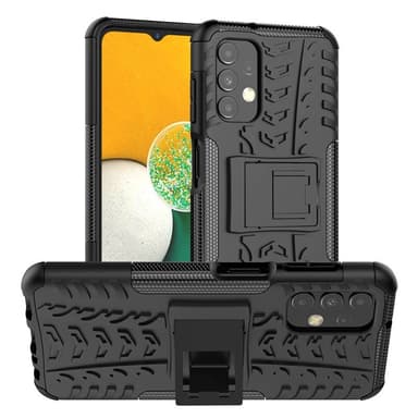 Støtsikker deksel med stativ Samsung Galaxy A13 4G - Sort