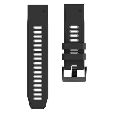Twin Sport armbånd Garmin Fenix 7S - Svart/grå