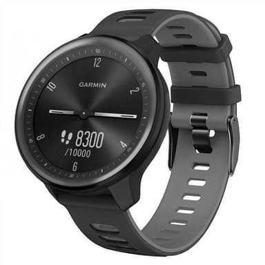 Twin Sport armbånd Garmin Vivomove Sport - Svart/grå