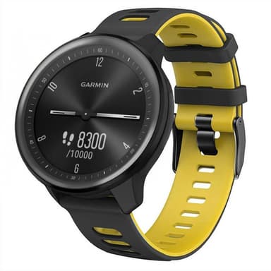 Twin Sport armbånd Garmin Vivomove Sport - Svart/gul