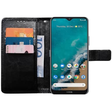 Mobil lommebok 3-kort Nokia G50 - Sort