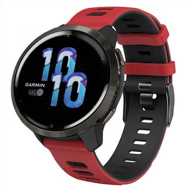 Twin Sport armbånd Garmin Venu 2S - Rød/svart