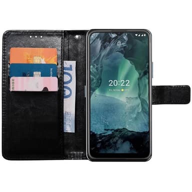 Mobil lommebok 3-kort Nokia G21 - Sort