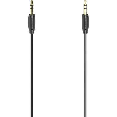 Hama Audio 3,5mm til 3,5mm gullbelagt kabel 0,5m