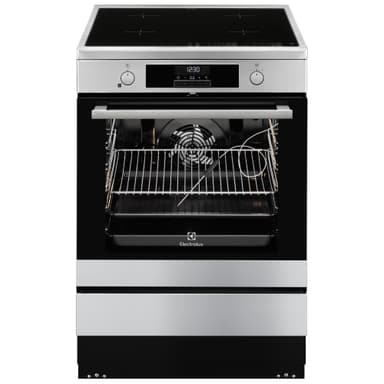 Electrolux komfyr (stål)