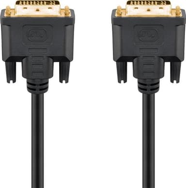 Goobay DVI-I full HD-kabel, Dual Link,