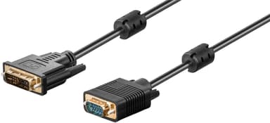 DVI-I / VGA full HD-kabel,