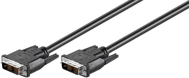 Goobay DVI-D Full HD-kabel Single Link, nikkelbelagt
