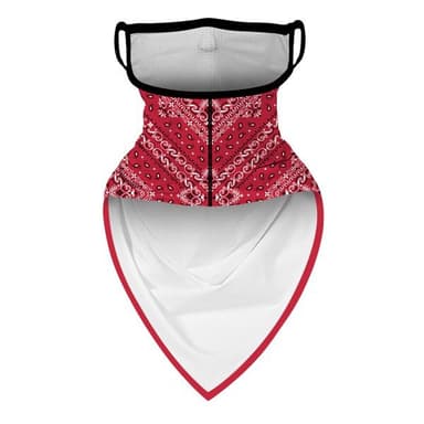 Munnbeskyttelse / Scarf - Rød