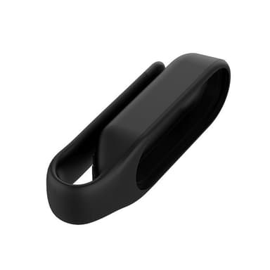 Silikonklämma till Mi Band 6 - Svart