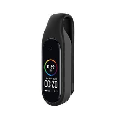 Silikonklämma till Mi Band 6 - Svart