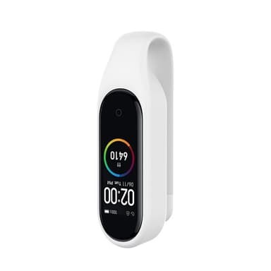 Silikonklämma till Mi Band 6 - Vit