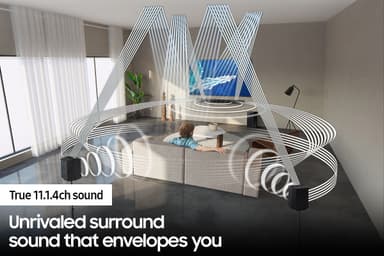 Samsung Q995B lydplanke med subwoofer