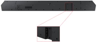 Samsung Q810B lydplanke med subwoofer