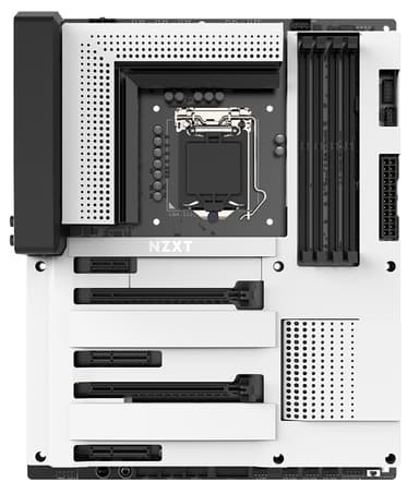 NZXT N7 Z370 hovedkort (matt hvit)