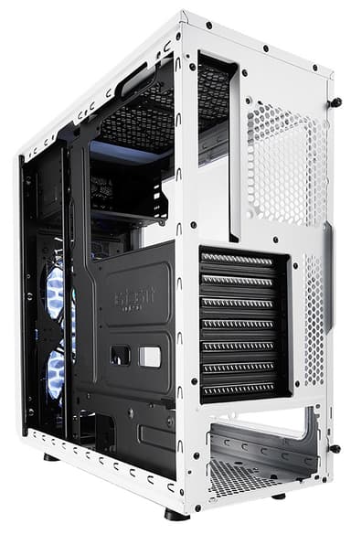 Fractal Design Focus G ATX PC-kabinett (hvit, vindu)