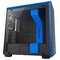 NZXT H700 ATX PC-kabinett (matt sort/blå)