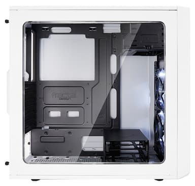 Fractal Design Focus G ATX PC-kabinett (hvit, vindu)