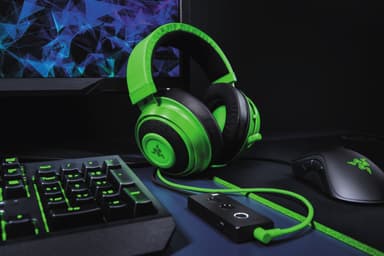 Razer Kraken Tournament gamingheadset (grønn)