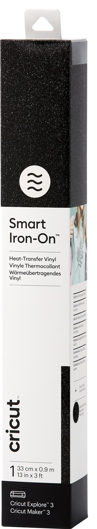 Cricut Smart Iron-On Glitter strykeark 33x91 (glitter sort)