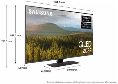 Samsung 50" Q80B 4K QLED TV (2022)