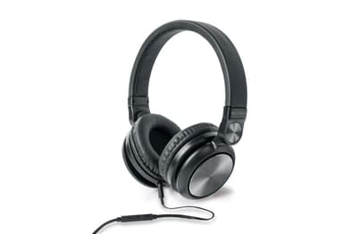 Muse Stereo-hodetelefoner M-220 CF Over-ear, Mikrofon, Kablet, Aux-kontakt, Svart