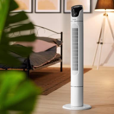 Tårnvifte 110cm - hvit