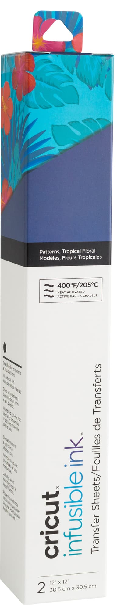 Cricut Infusible Ink overføringsark 2-pk. (tropisk blomst)