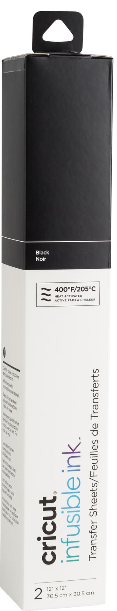 Cricut Infusible Ink overføringsark 2-pk. (sort)
