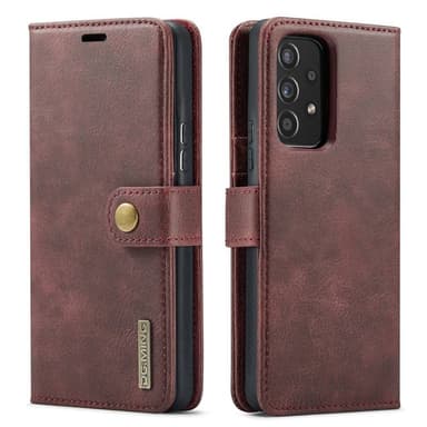 Mobil lommebok DG-Ming 2i1 Samsung Galaxy A53 5G - Rød