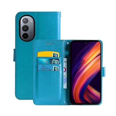 Mobil lommebok 3-kort Motorola Edge X30 - Lyseblå