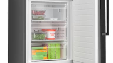 Bosch Kjøleskap/fryser kombinasjon KGN39VXCT (black inox-antifingerprint)