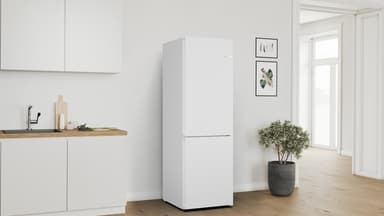 Bosch Kjøleskap/fryser kombinasjon KGN362WDF (hvit)